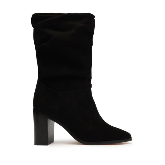 Schutz - WOMEN ASHLEE BLOCK SUEDE BOOTIE