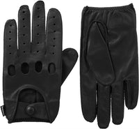 Signature Men's Smooth Leather Driving Gloves