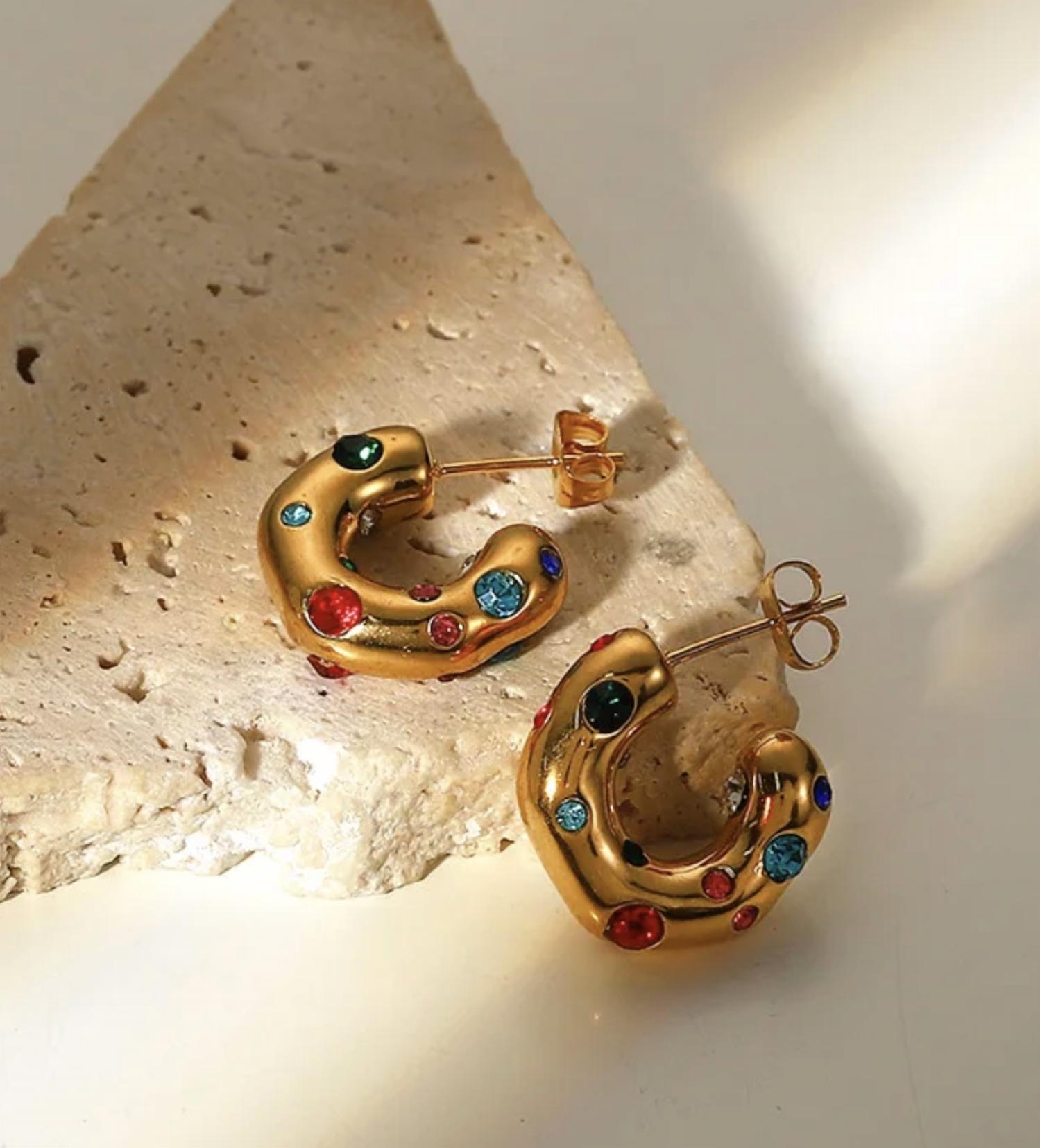 Katie Rae Collection - Women's Living In Color Earrings