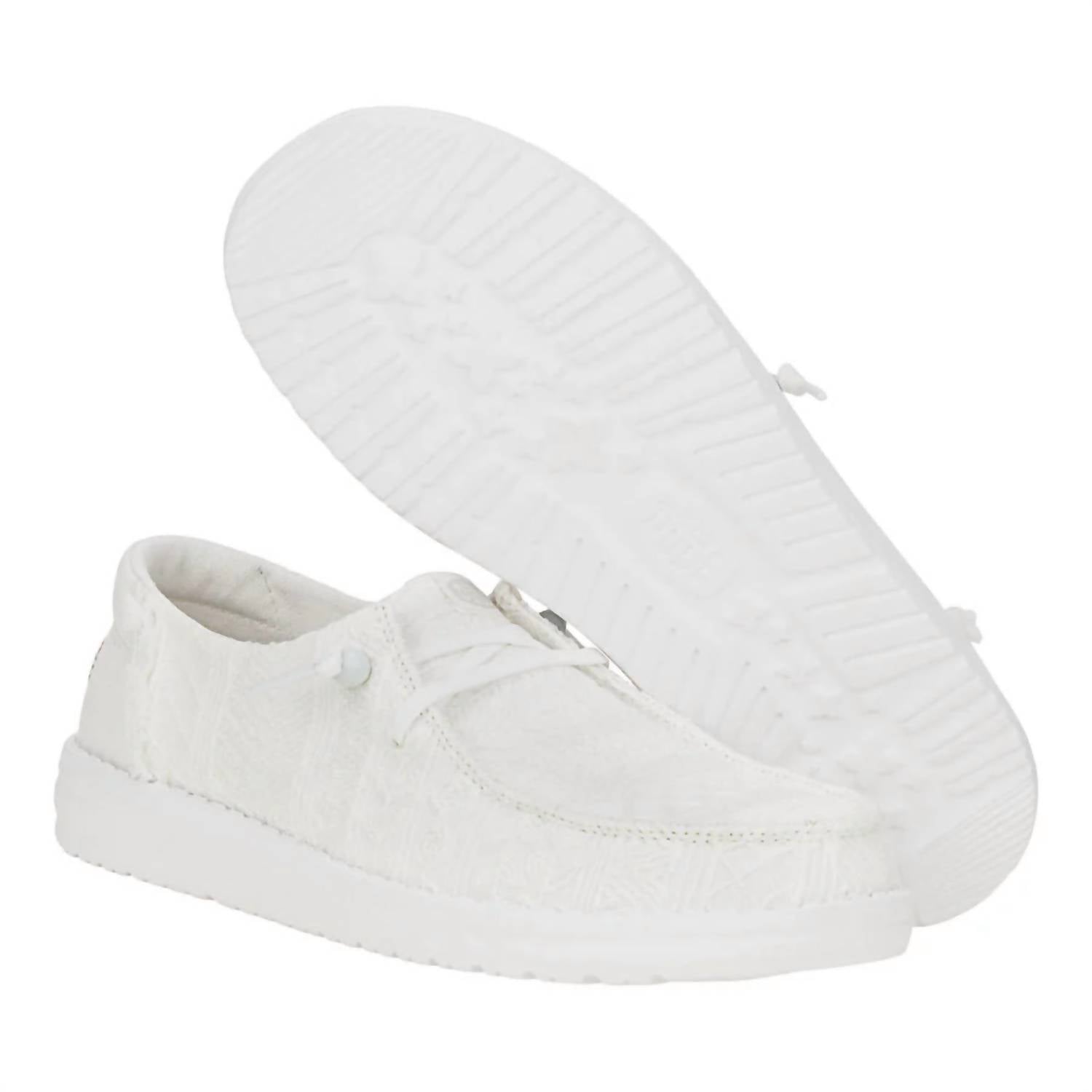 Hey Dude - Women’s Wendy Crochet Lace Slip-on Shoes
