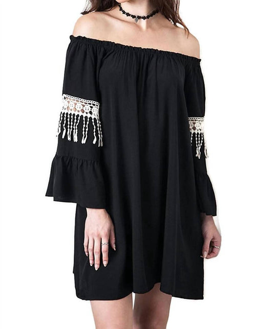 Umgee - Bell Sleeve Boho Chic Dress