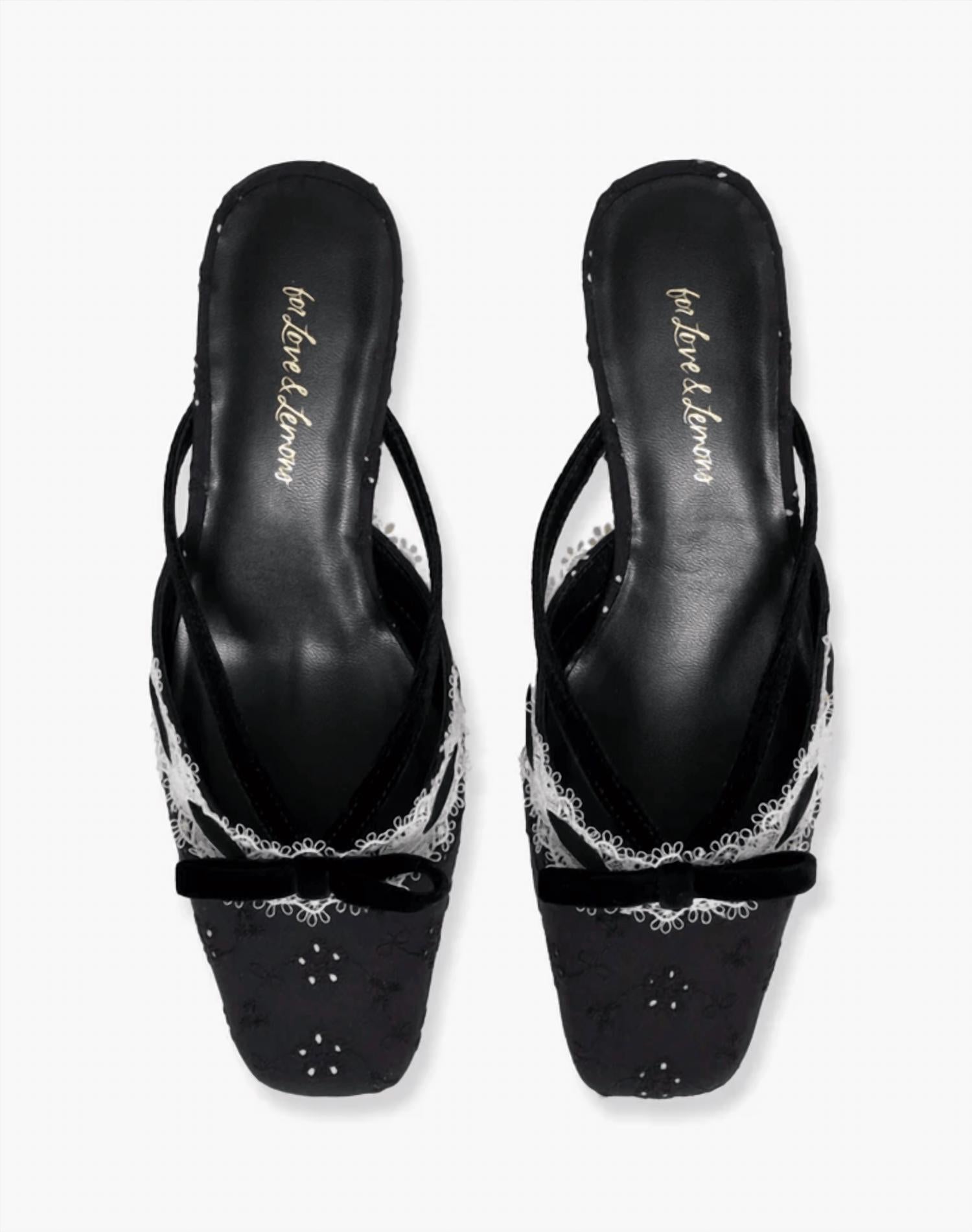 For Love & Lemons - Women's Liona Heeled Mule