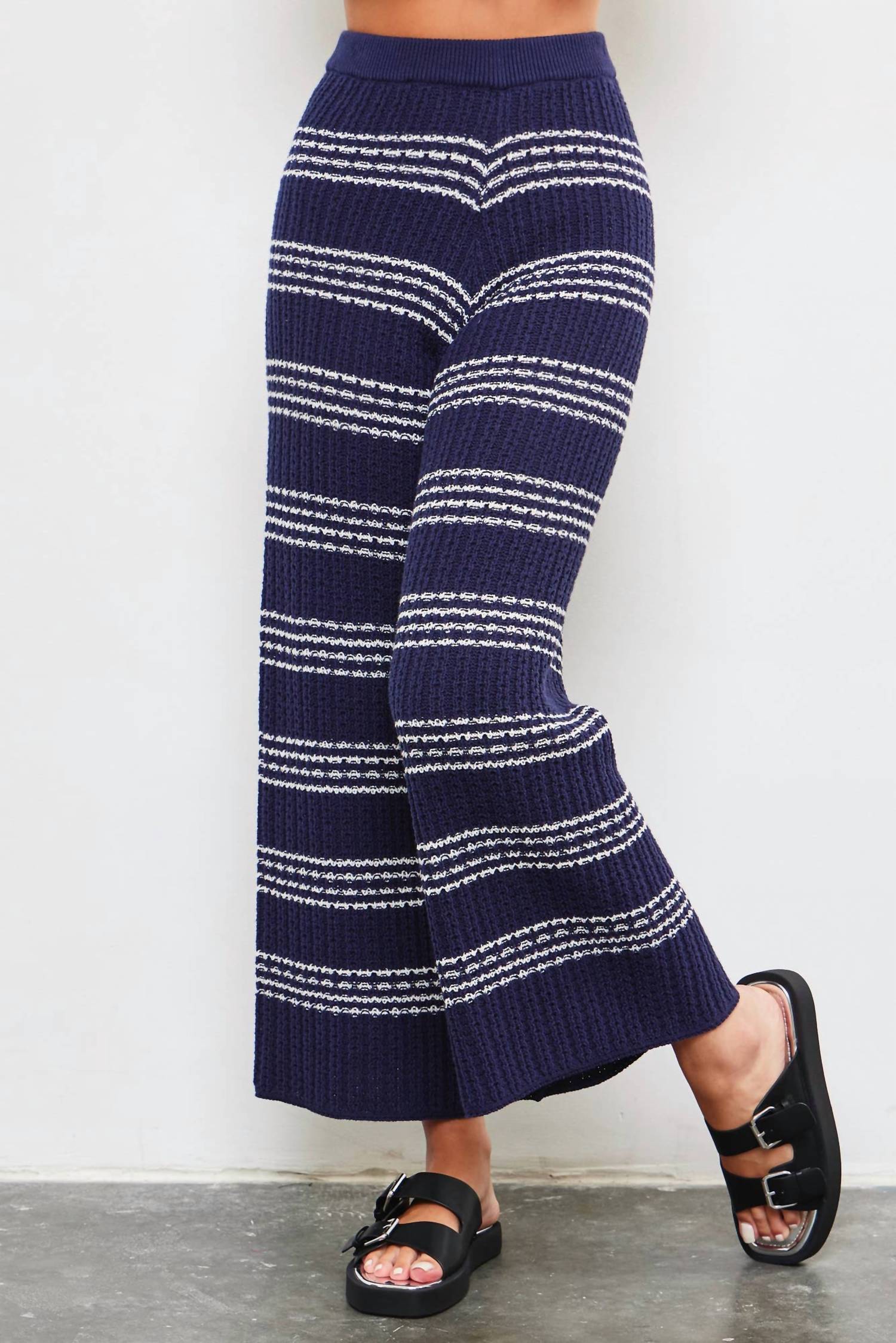 Mustard Seed - Knit Stripe Pants