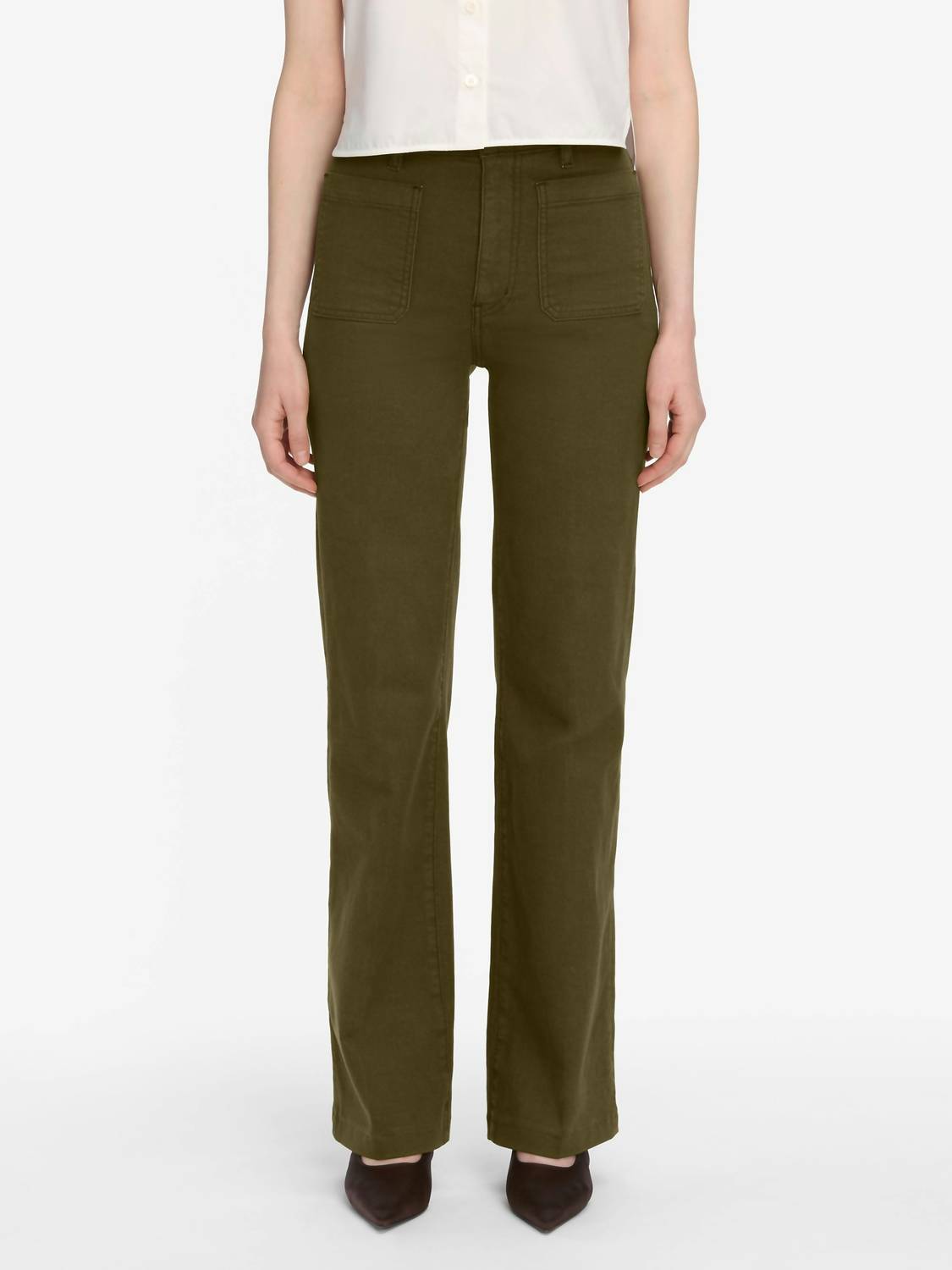 Frame - Refined Wide Leg Trouser
