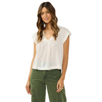Lovestitch - Indira V Neck Top