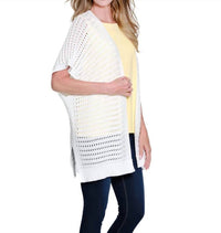 Multiples - Open Front Sweater Cardigan
