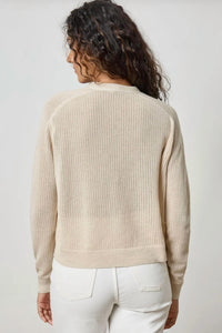 Lilla P - Saddle Sleeve V-neck Cardigan