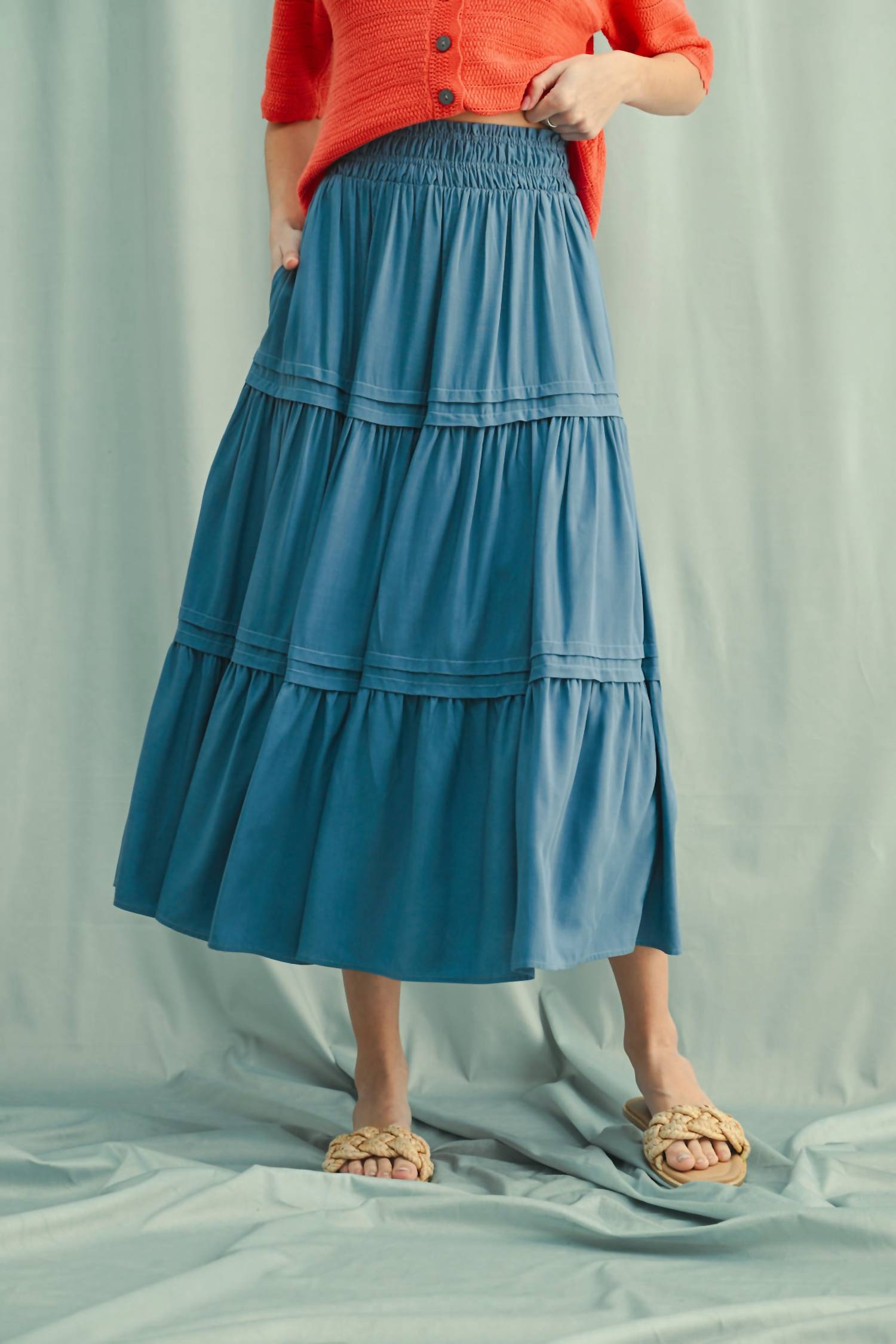 Wishlist - Nora Midi Skirt