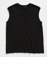 Atm - Slub Jersey Sleeveless Schoolboy Tee