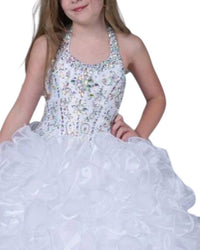 Little Rosie - Girl's Long Pageant Dress