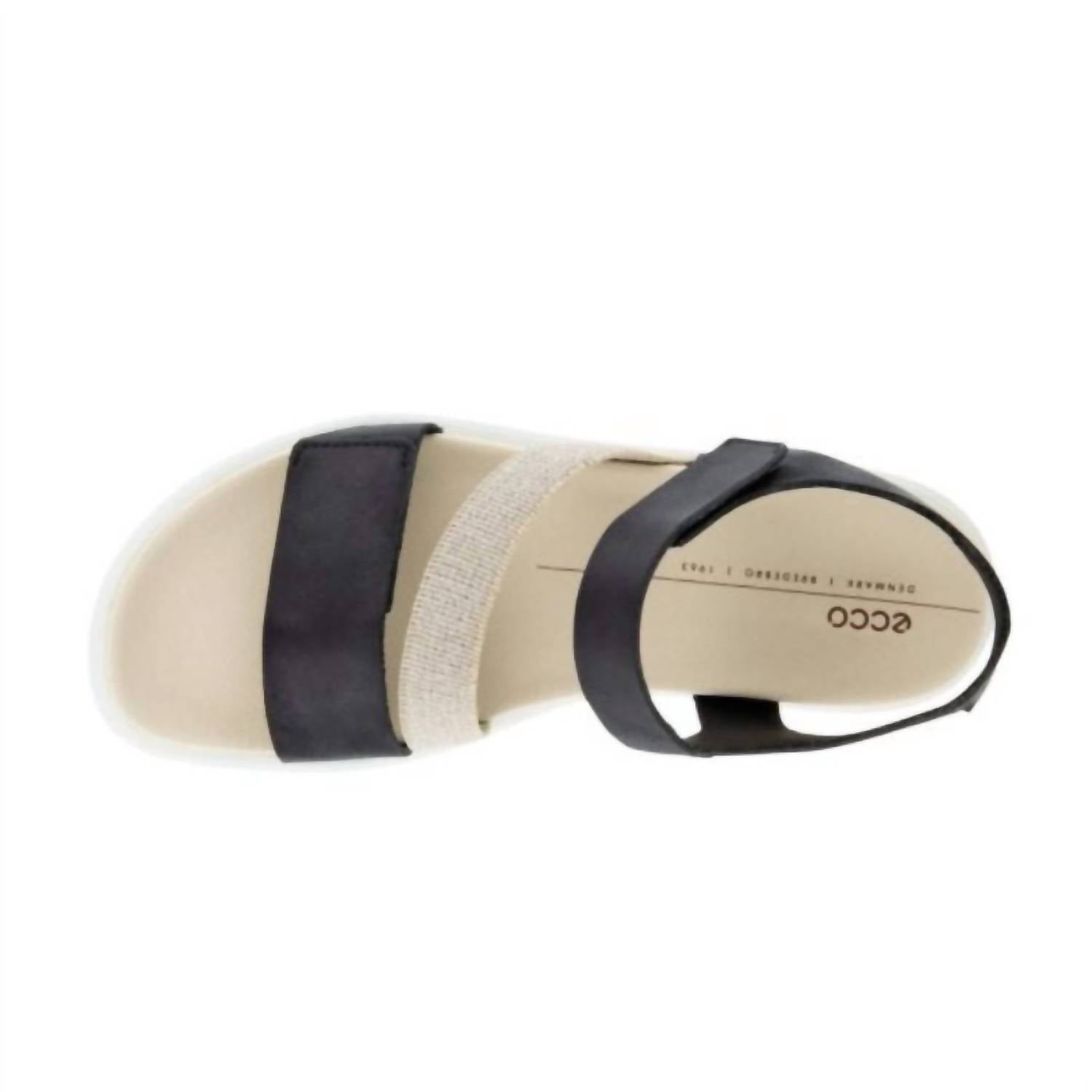 Ecco - Women's Flowt Nubuck Flat Sandal