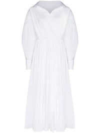 Valentino - Pleated Midi Wrap Dress