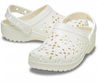Crocs - Women's Classic Floral Cut Out Clog