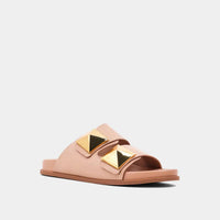 SHU SHOP Women's Bernarda Sandal in nude - women's sandal - detail view