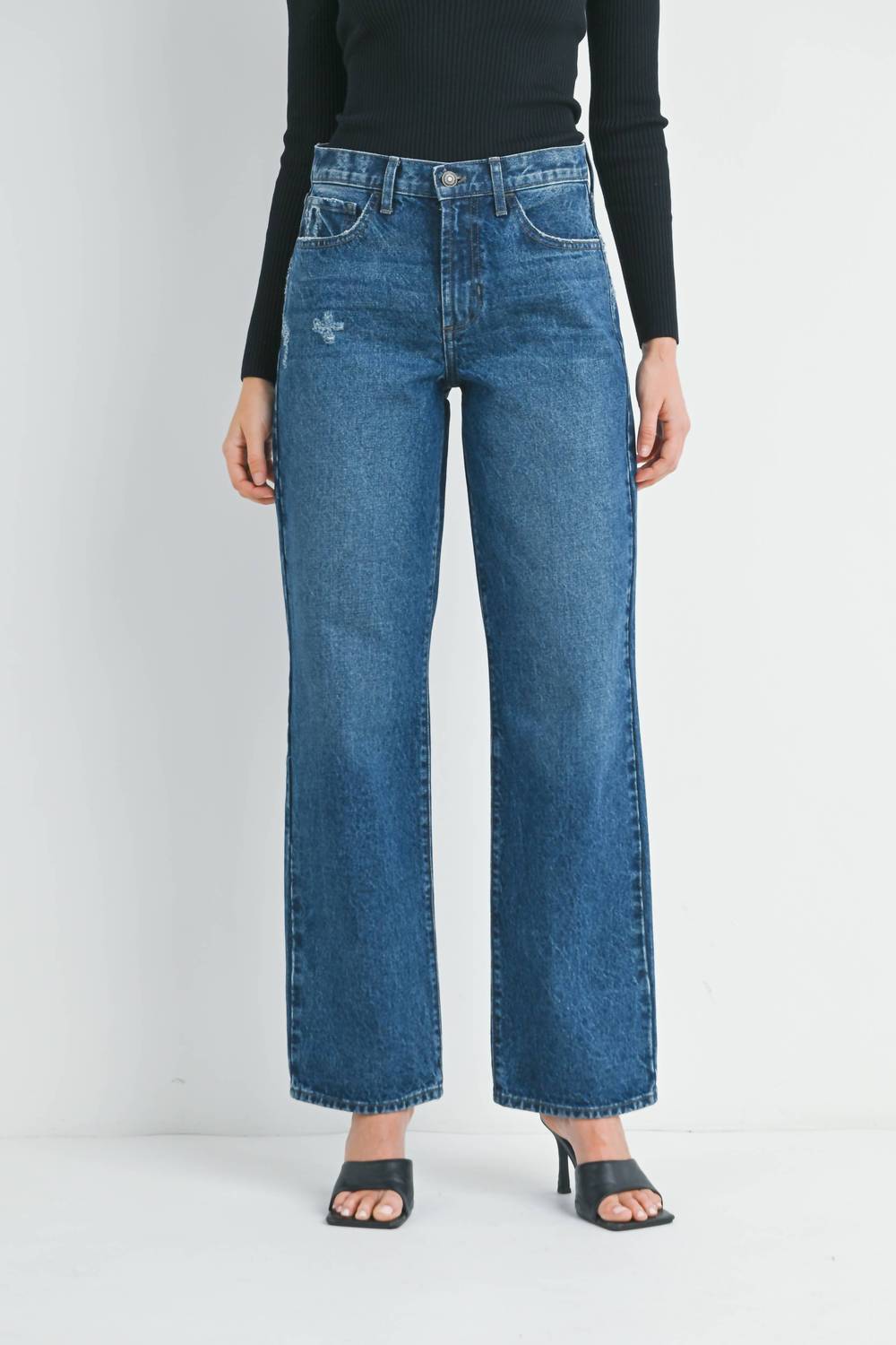 Just Black Denim - Women's Relaxed Straight Jeans