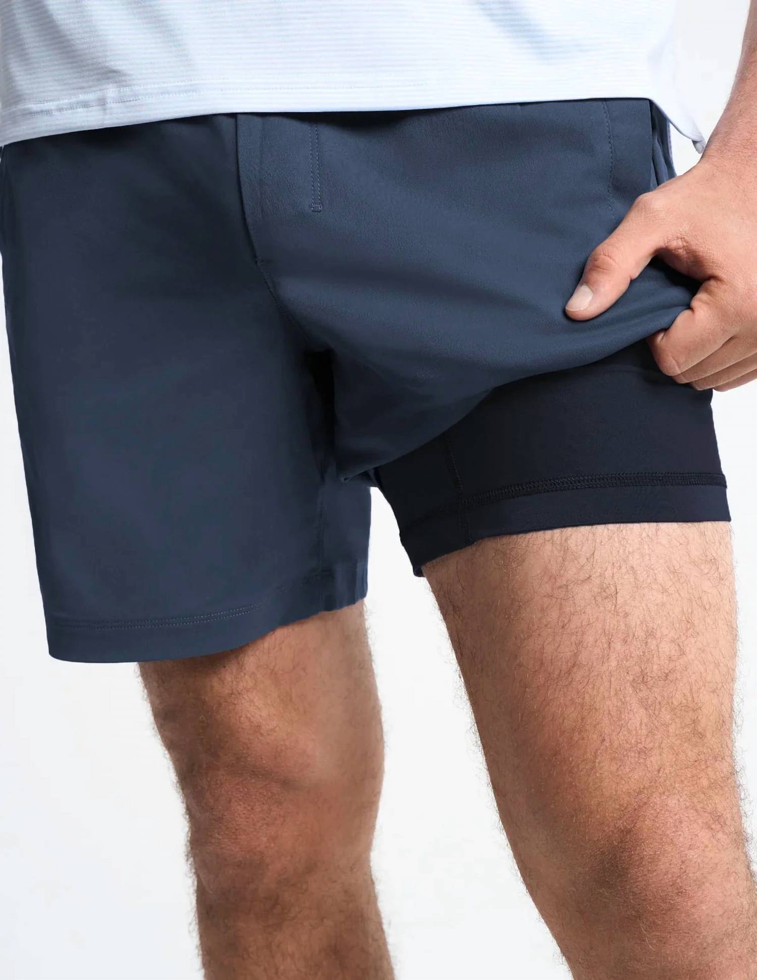 Birddogs - 3-in-1 Khaki Shorts - 7"