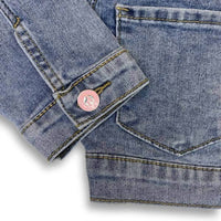 Doe A Dear - Kids Embellished Denim Jacket