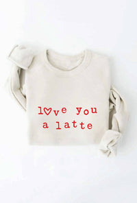 Oat Collective - Love You A Latte Sweatshirt