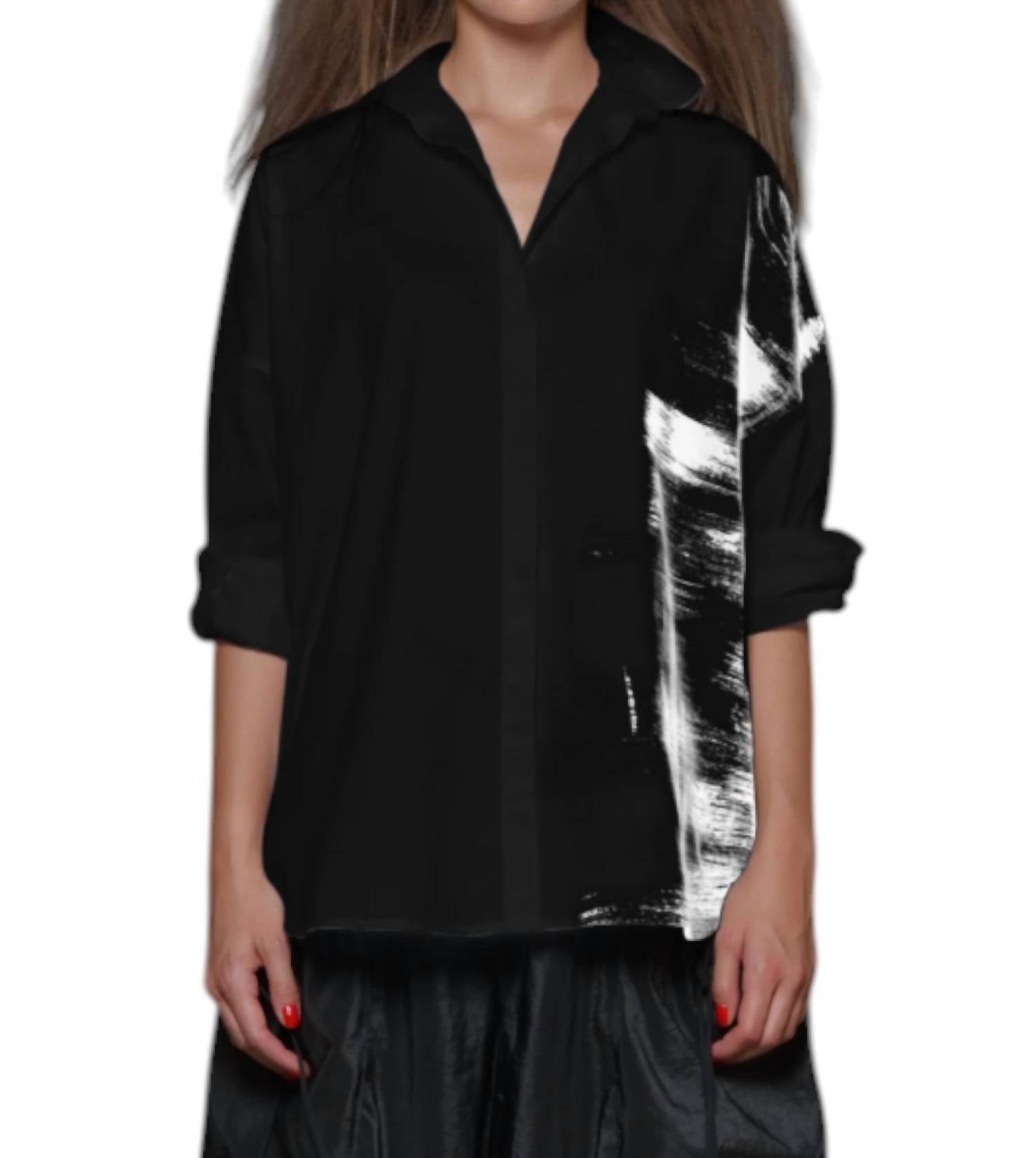 Simply Mila - Stroke Boxy Shirt