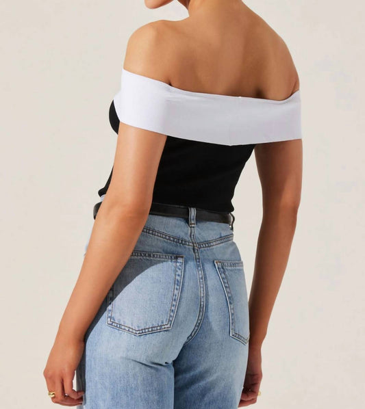 Astr - Rochelle Off-shoulder Top