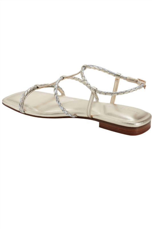 Marc Fisher - Women's Maze Braided Caged Flat Sandals