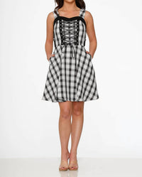 Orchid Bloom - Mini Swing Dress