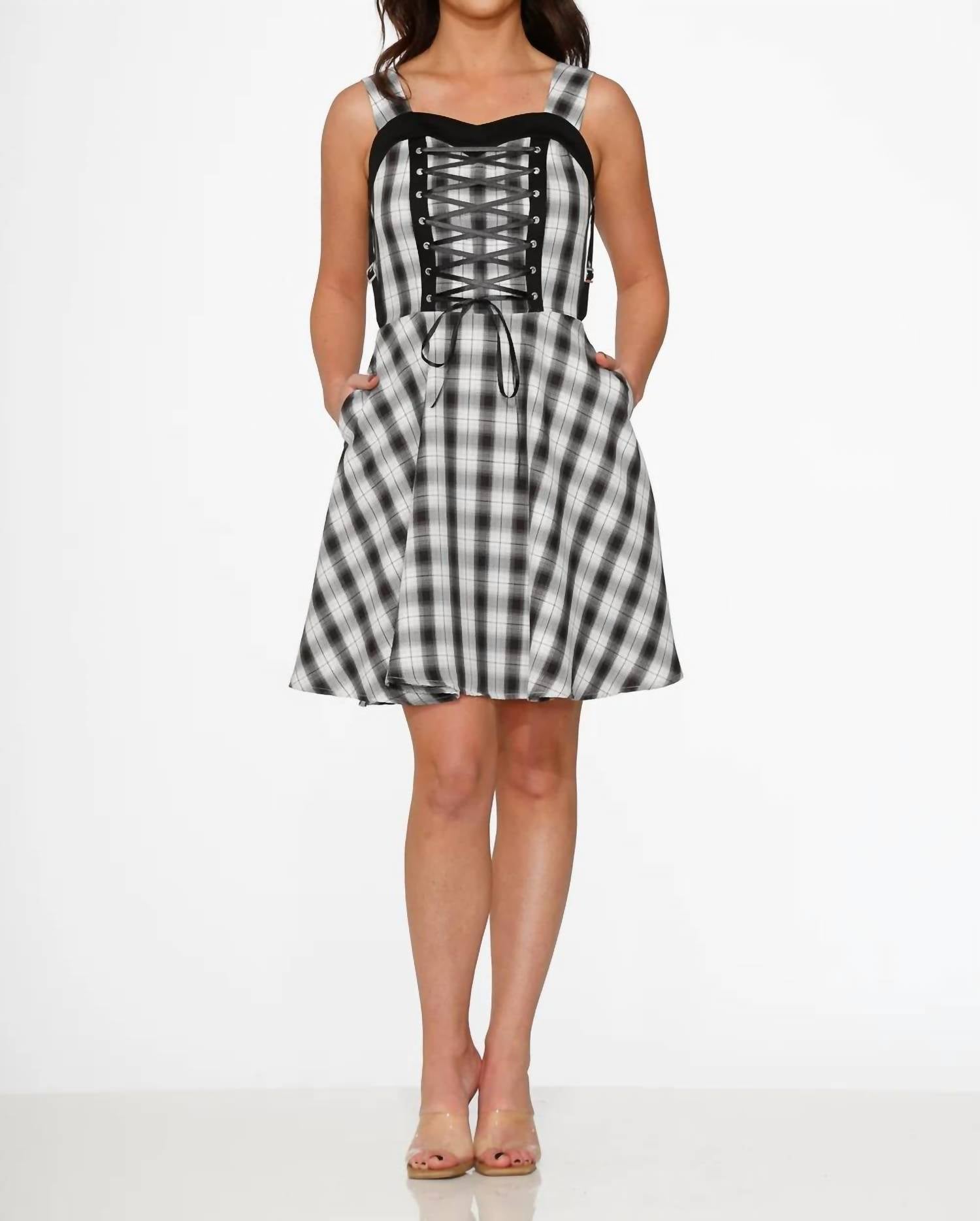 Orchid Bloom - Mini Swing Dress