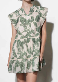 Greylin - Women's Briar Tiered Embroidered Shift Mini Dress