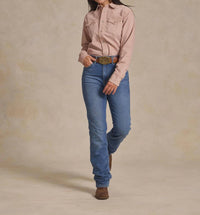 Schaefer Outfitter - Western Denim Snap Shirt