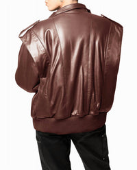 Nicole Miller - Leather Space Jacket