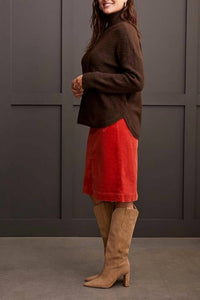 Tribal - Long Sleeve Mock Neck Sweater