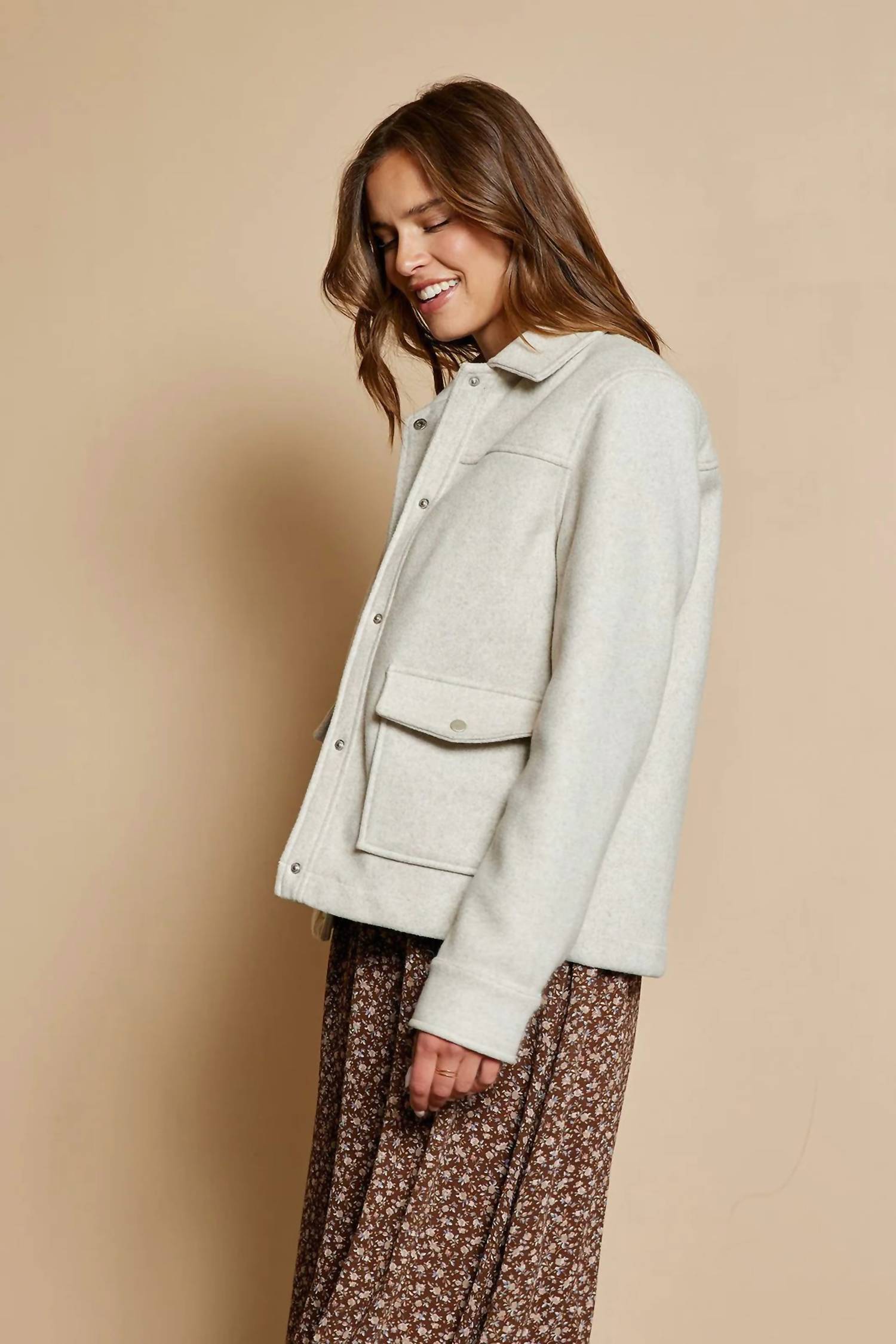 Tea N Rose - Cropped Jacket