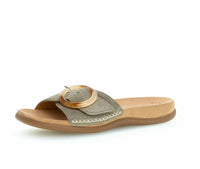 Gabor - Women's Pantolette 83.701.19 Flat Sandal