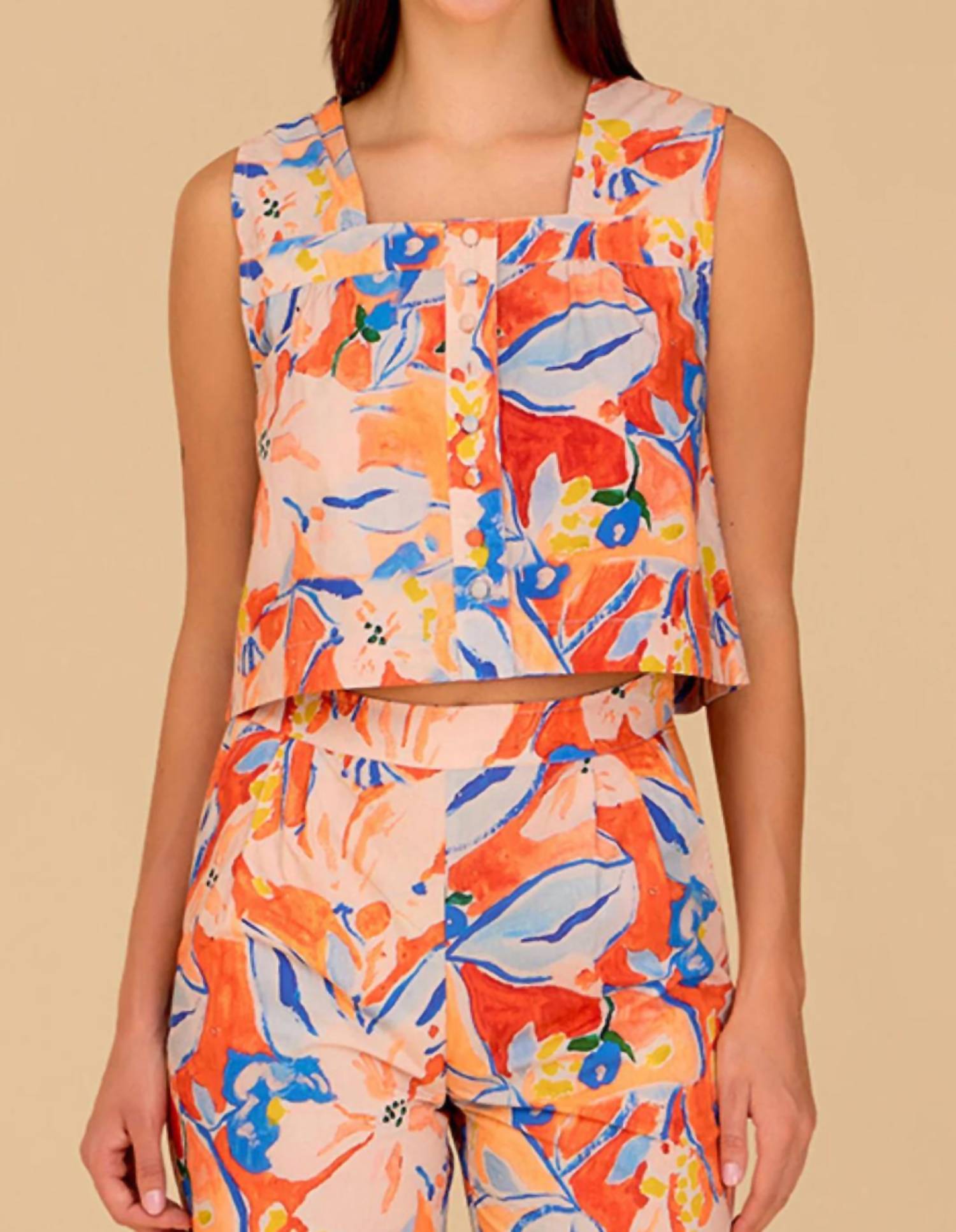 Olivia By Livro - Nellie Square Neckline Top