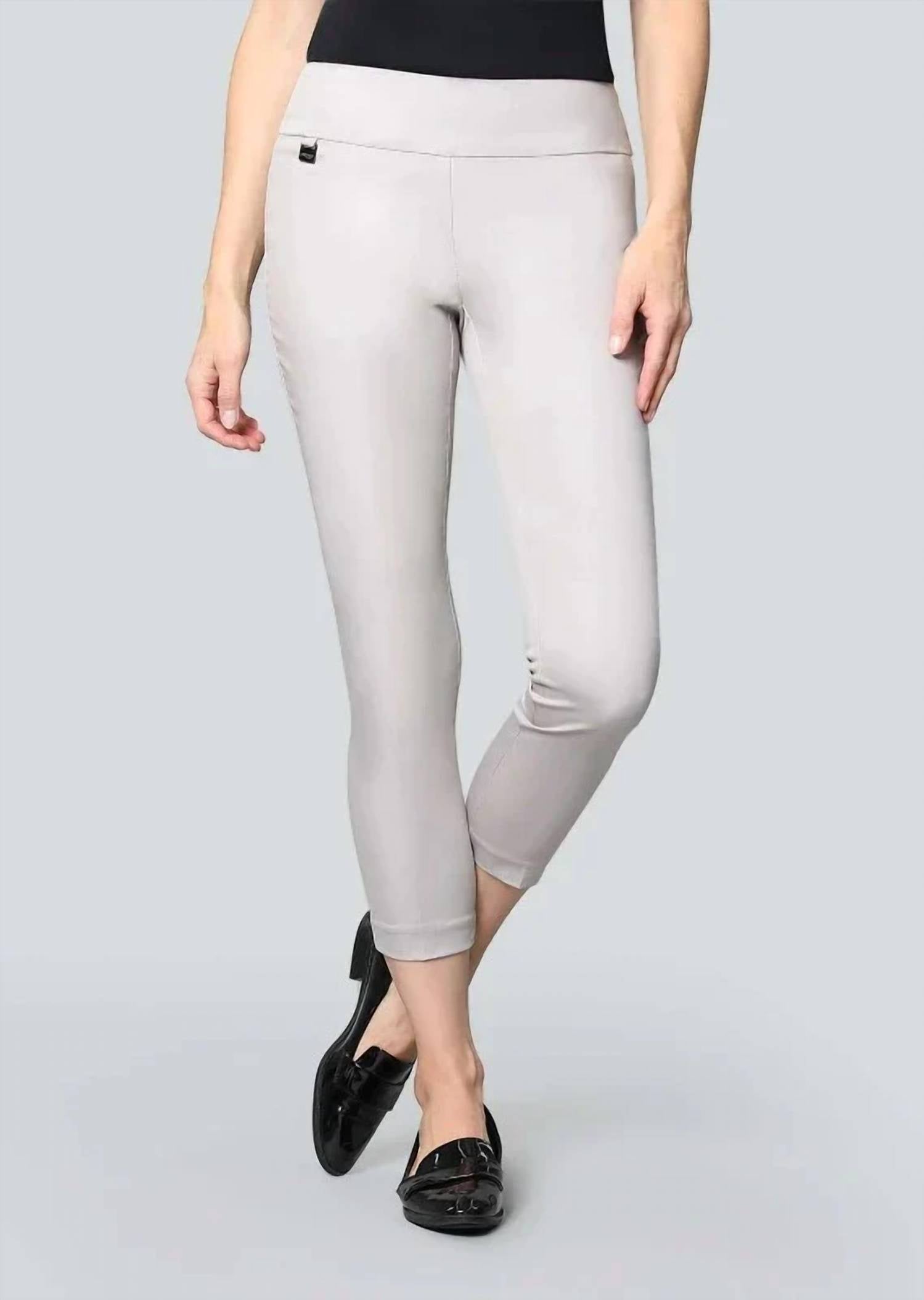 Lisette - Juniper Fabric Ankle Pants