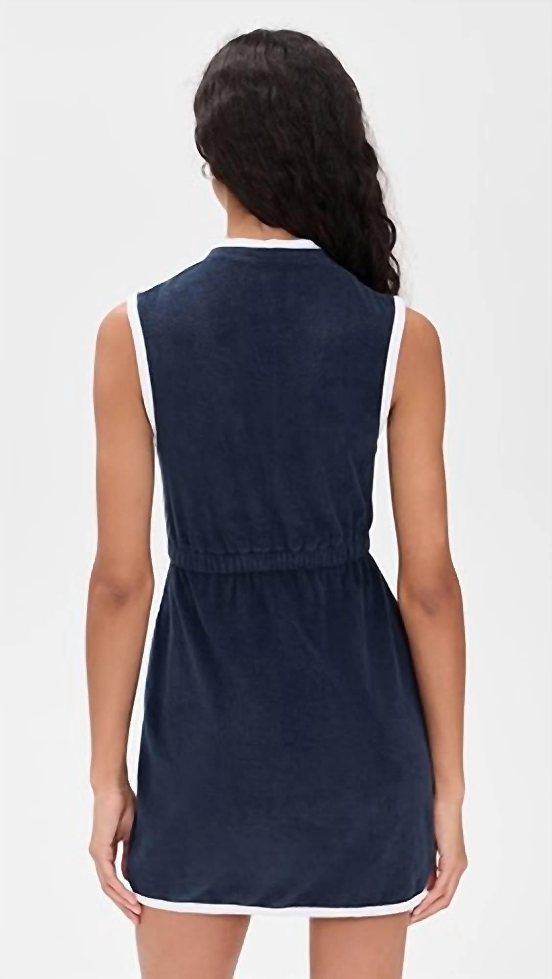 Kule - Terry Sleeveless Mini Dress