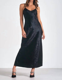 Elan - Side Slit Maxi Dress