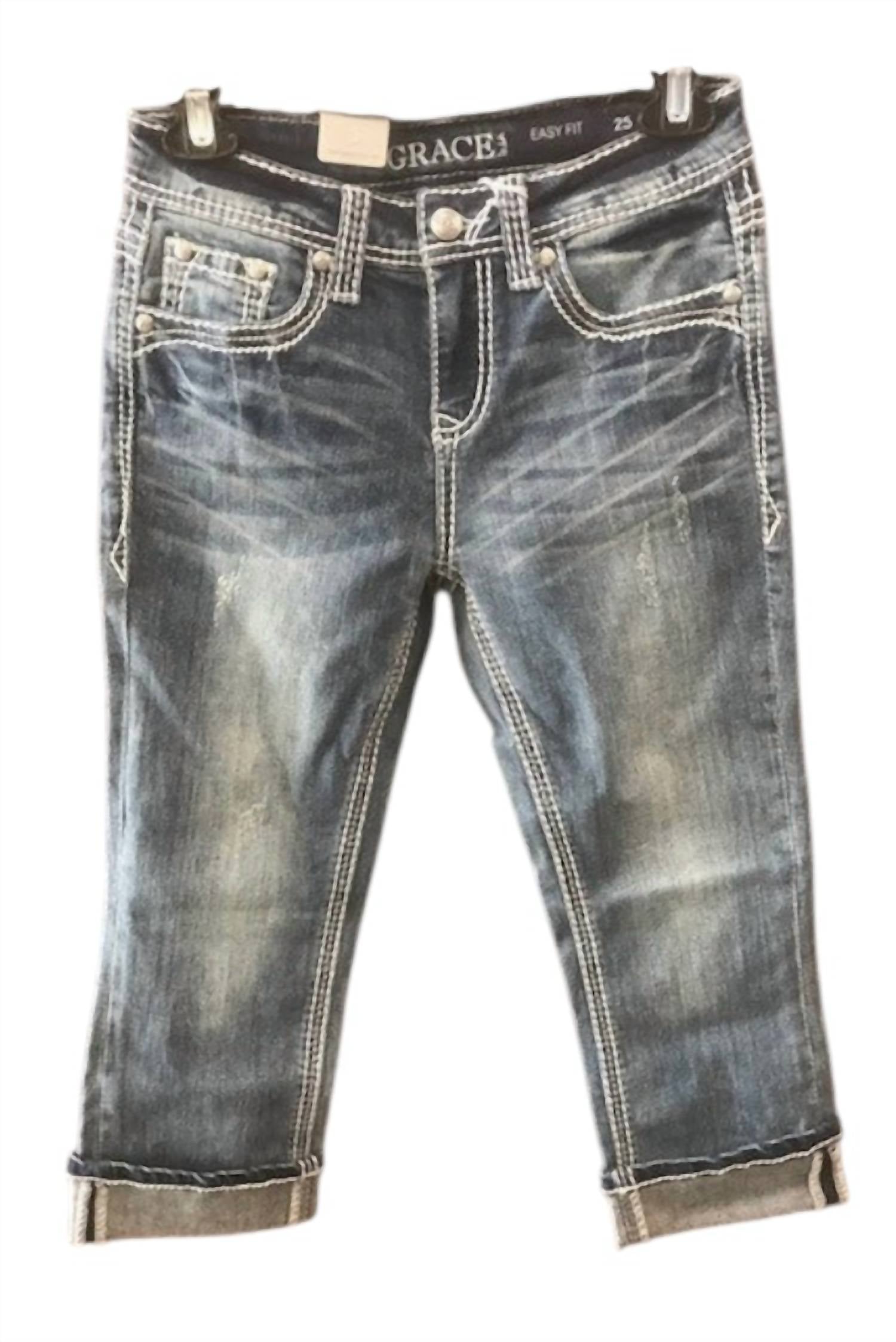 Grace In La - Women's Capris Jeans