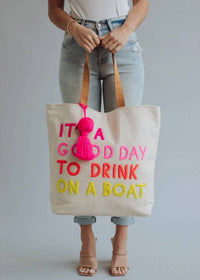 Panache - Women's Drink On A Boat Tote