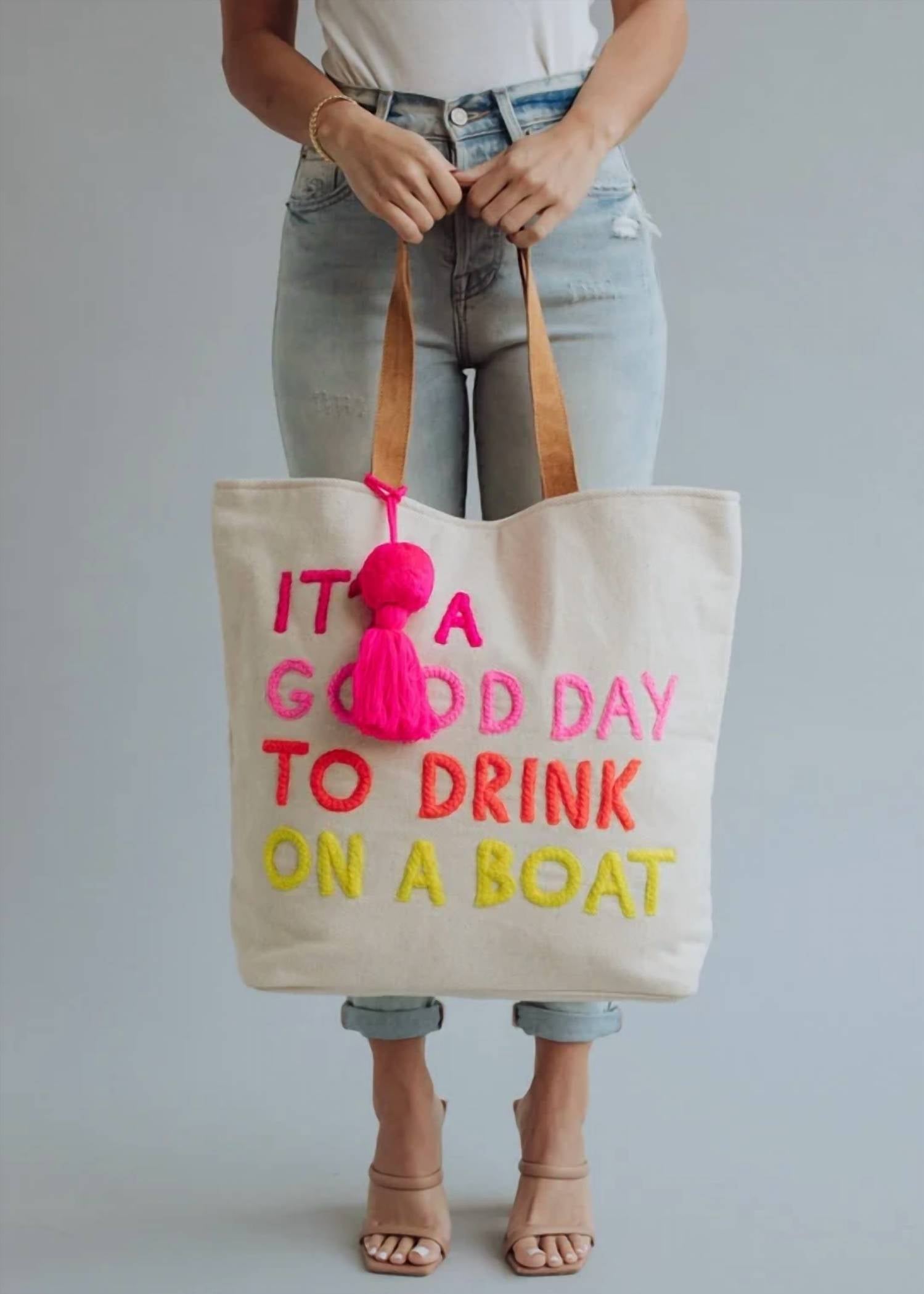 Panache - Women's Drink On A Boat Tote