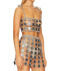 My Beachy Side - Crochet Cropped Top