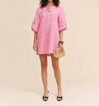 Bella Dahl - Women's Pullover Puff Sleeve Dress