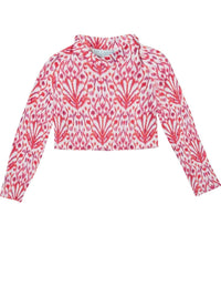 Marie Raxevsky - Girl's Ikat Crop Top Swim Set