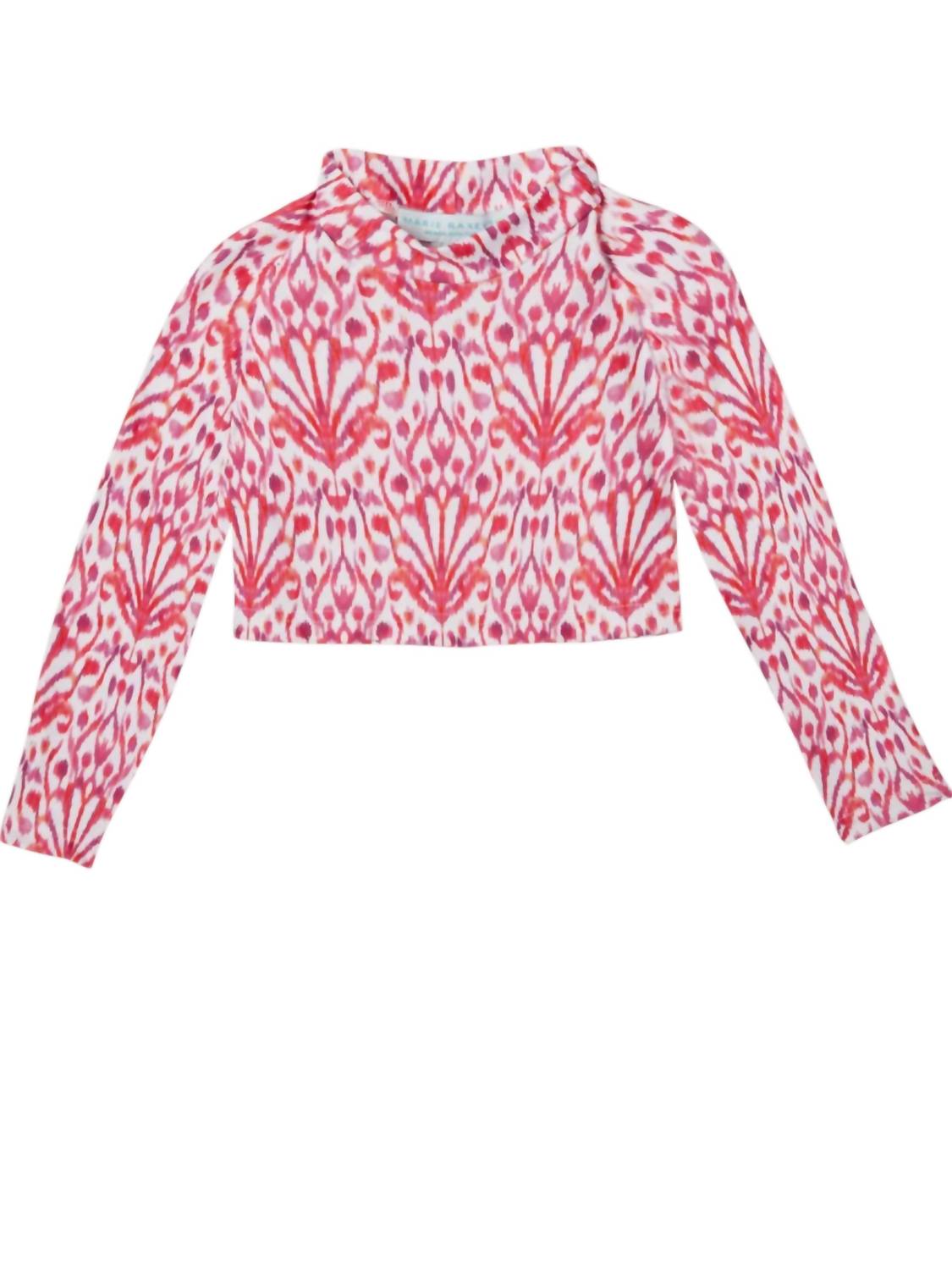 Marie Raxevsky - Girl's Ikat Crop Top Swim Set