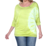 White Mark - Tie Dye Tunic Top - Plus