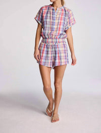 Sundays - Plaid Zora Shorts