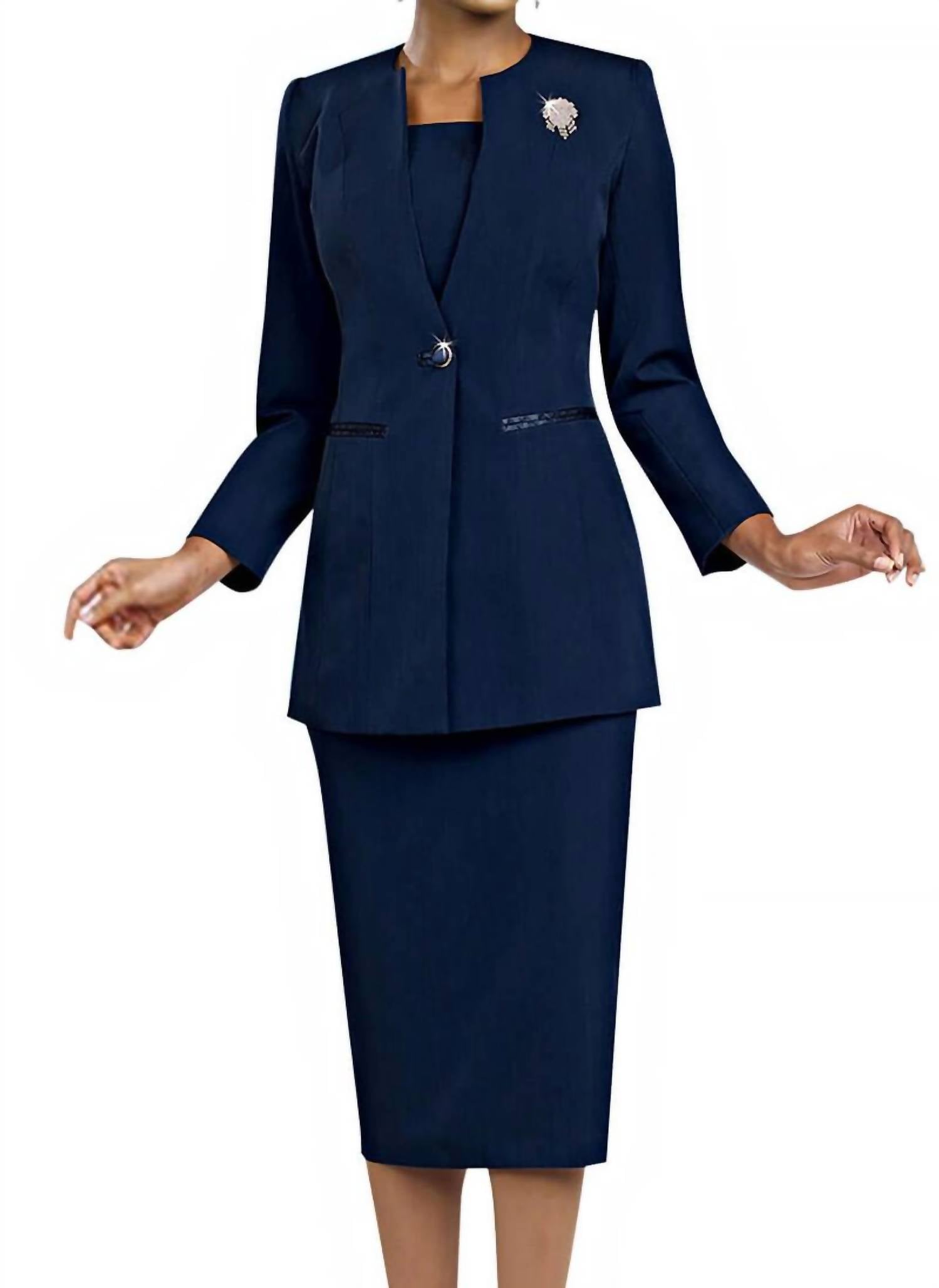 Ben Marc - Signature Silhouette 2-piece Skirt Suit