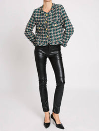 Beulahstyle - Tweed Cropped Blazer
