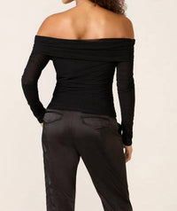 Z Supply - Whimsy Off Shoulder Mesh Top