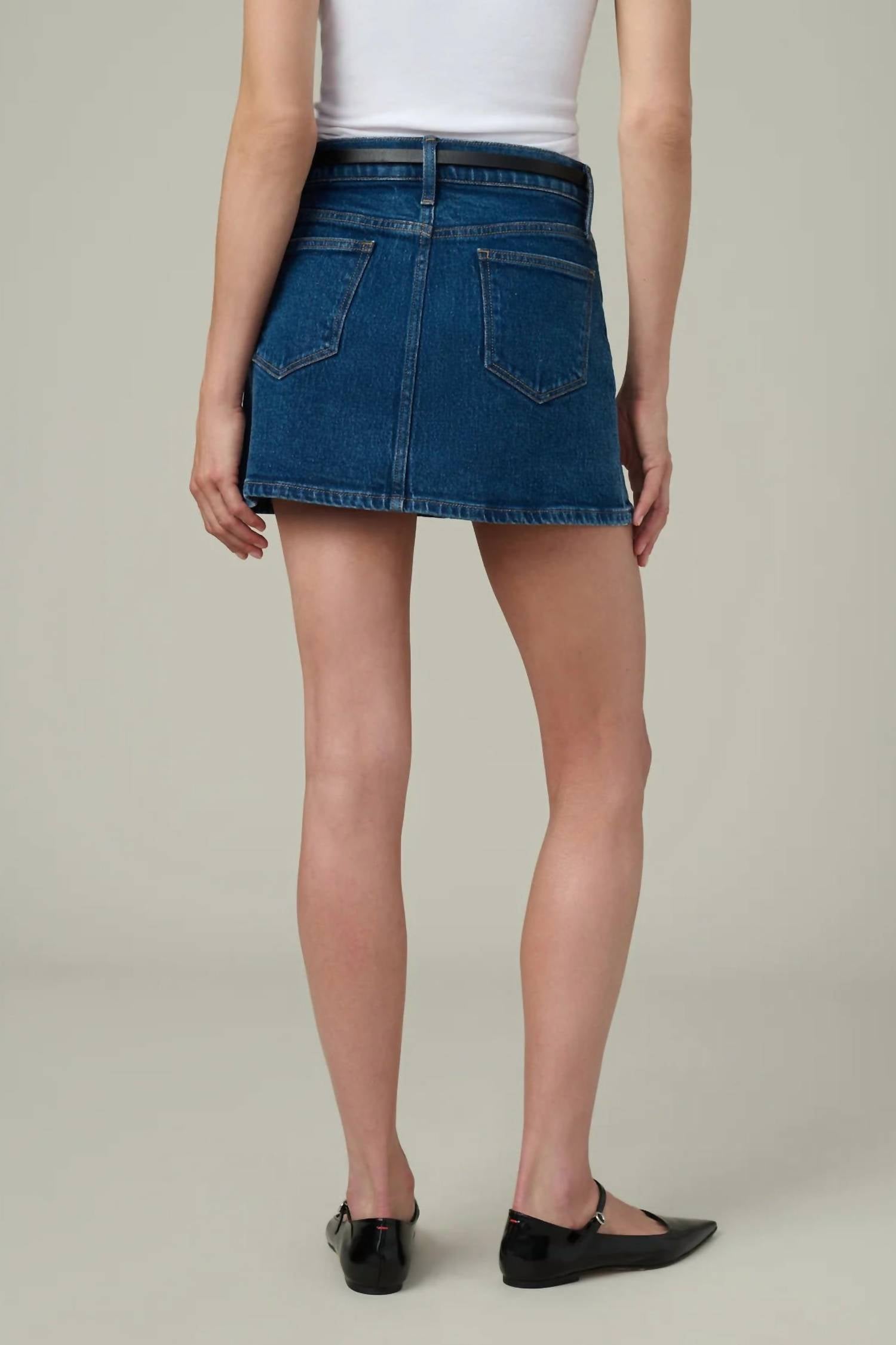 Joe'S Jeans - Denim Micro Mini Skirt